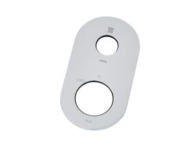 Milli Flow Shower Mixer with Diverter Cover Plate Chrome