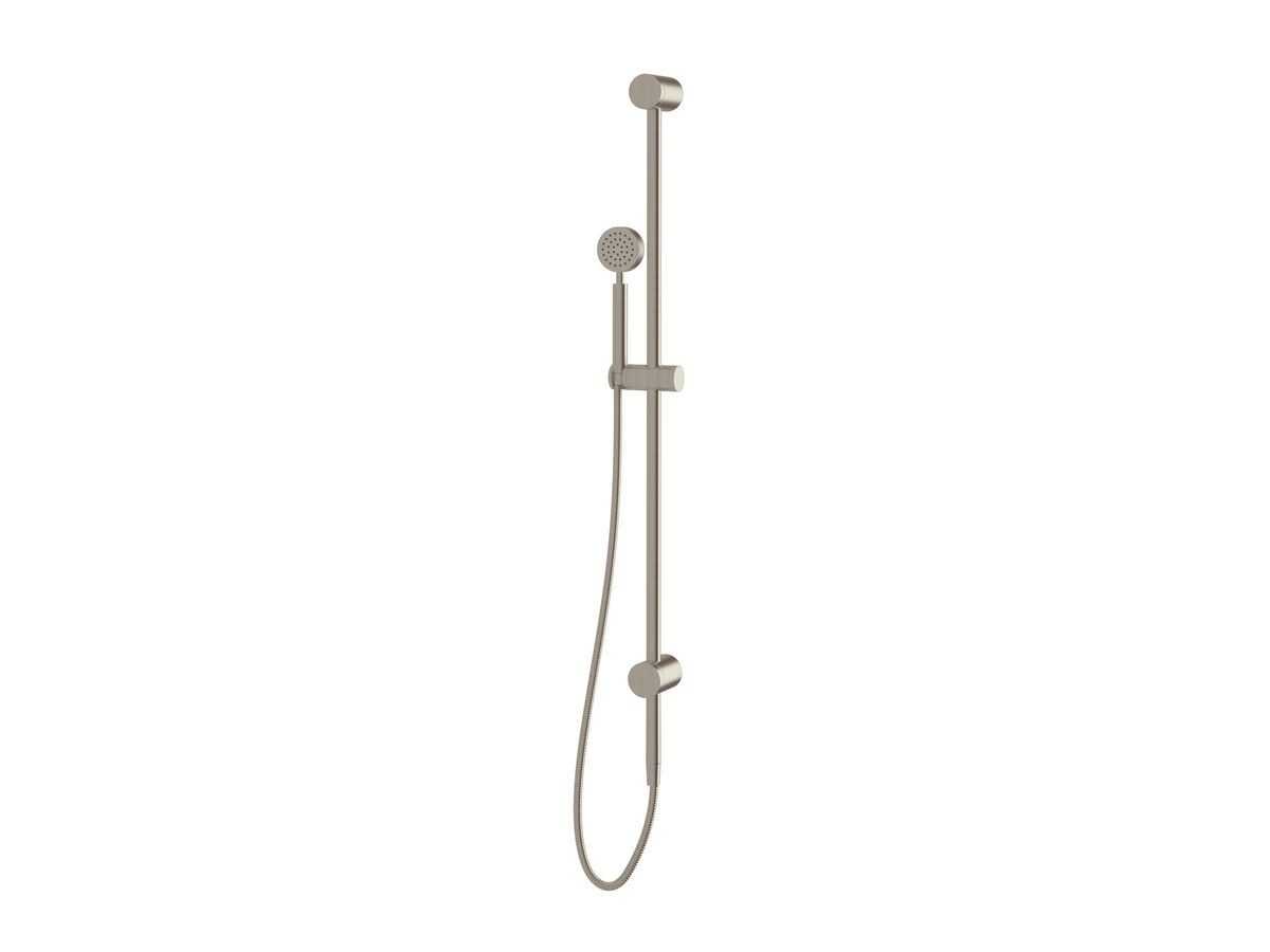 Sussex Pure Single Rail Shower Brushed Nickel (3 Star)