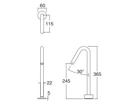 Sussex Pure Vessel Basin Outlet (5 Star)