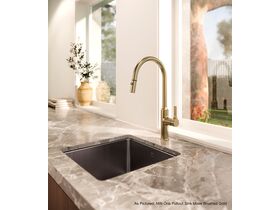 Sussex Oria Sink Mixer Pull Out Spray PVD Brushed Gold (5 Star) Lead Free
