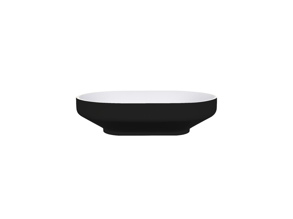 Venice 500 Counter Basin Solid Surface Softskin Black