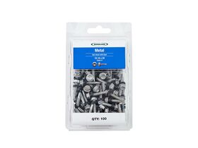 Bridgland Hexagonal Head Screw Metal Class 4 10-16 x 25mm (100)
