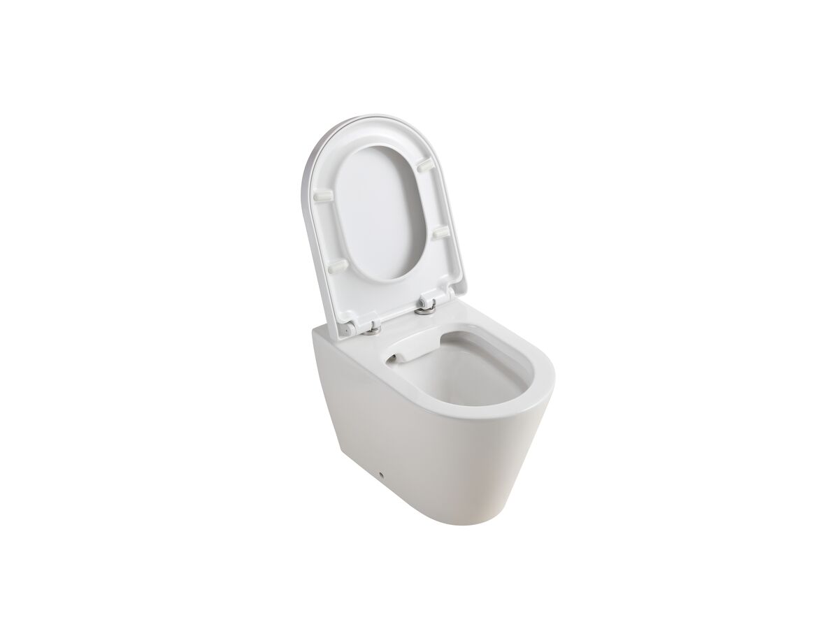 Kado Lux Back To Wall Rimless Pan with Soft Close Quick Release Seat (4 Star)