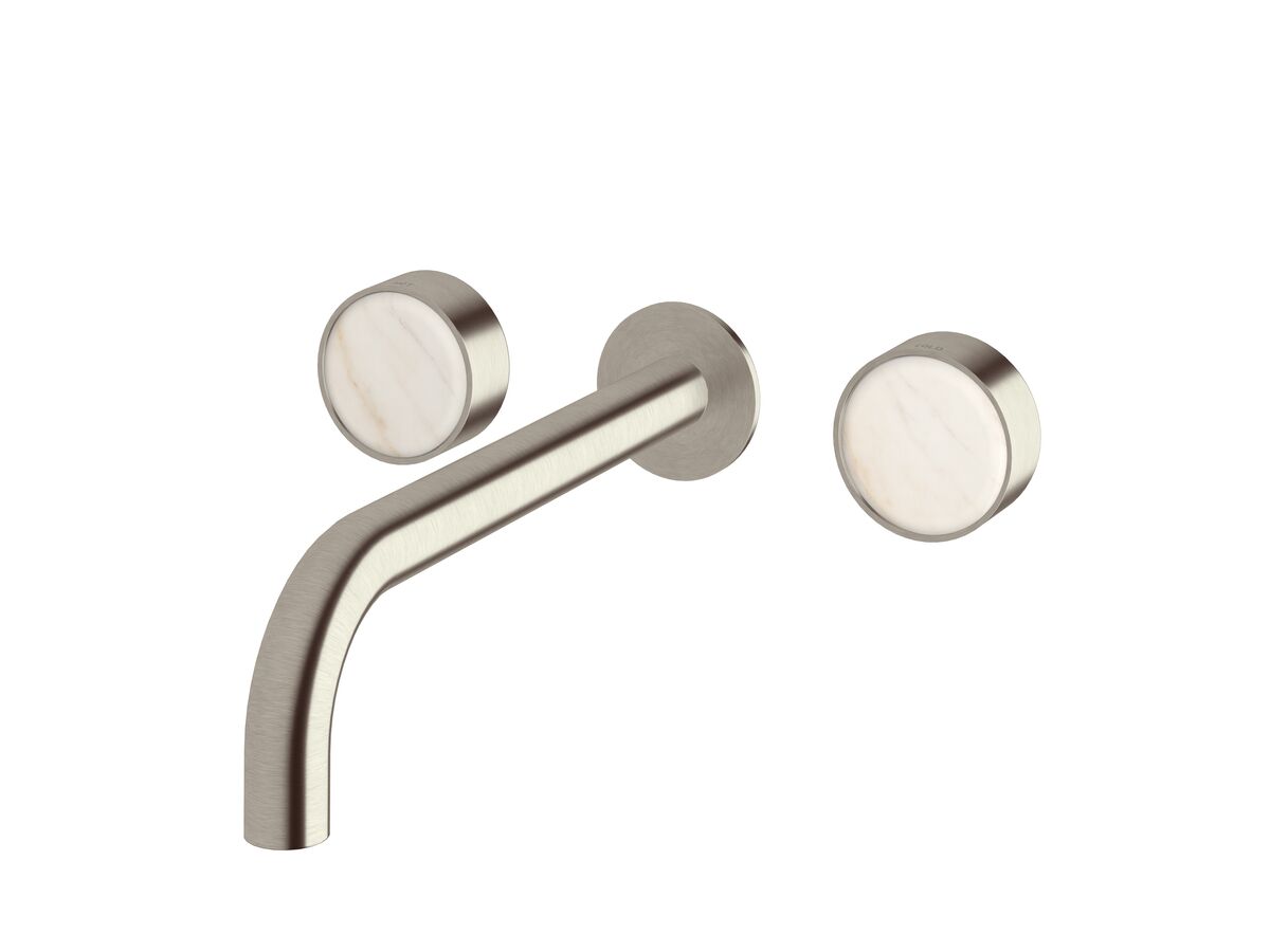 Supporting Image - Sussex Pure Elemental Bath Set 250mm PVD Brushed Nickel with Aurora Insert