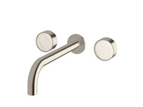 Supporting Image - Sussex Pure Elemental Bath Set 250mm PVD Brushed Nickel with Aurora Insert