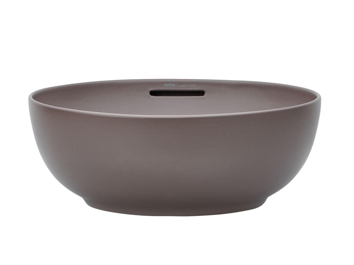 Supporting Image 3 - LAUFEN Alessi Counter Basin 450mm Matte Cafe - Front Perspective