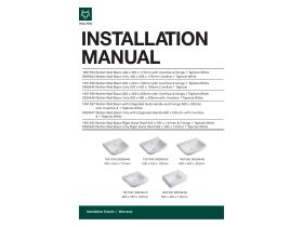Installation Instructions - Wolfen Wall Basin