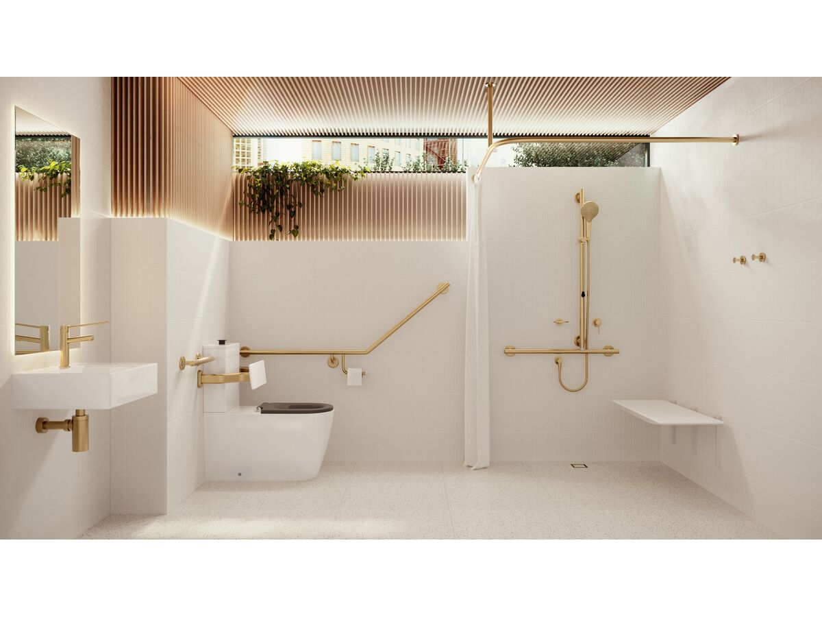 In Situ - Mizu Commercial Bathroom - Brushed Brass