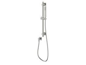 Hero - Mizu Bloc Single Rail Shower Brushed Nickel (3 Star)
