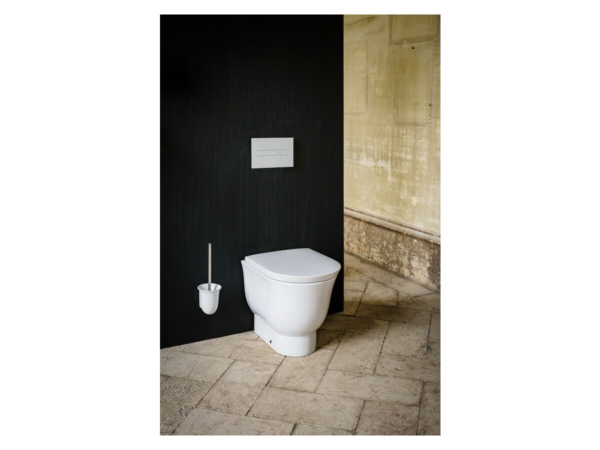 LAUFEN New Classic Rimless Back to Wall Pan and Soft Close Quick Release Seat (4 Star)