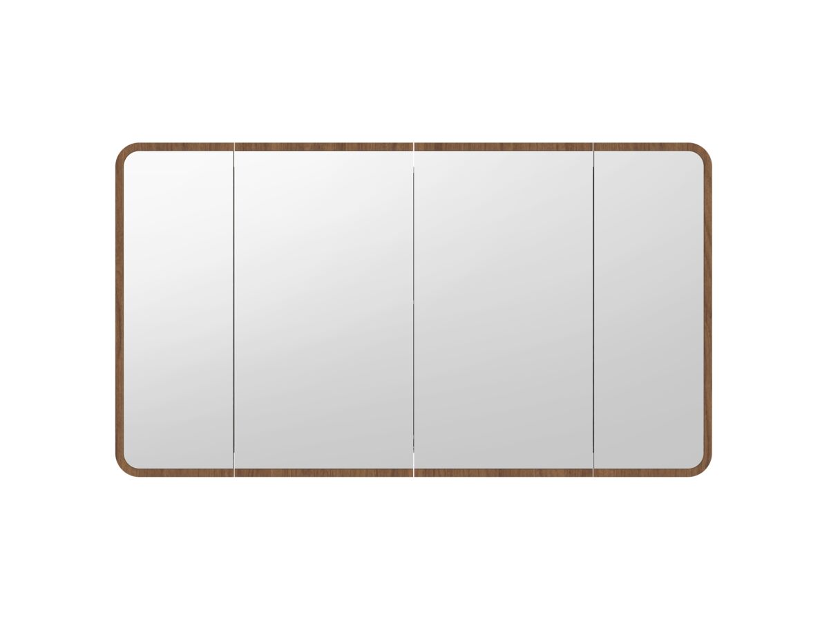 Supporting Image - Kado Lux Framed 4 Door Mirror Shaving Cabinet 1500mm x 840mm