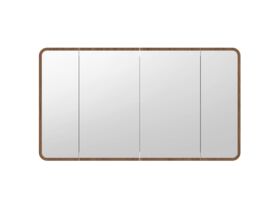 Supporting Image - Kado Lux Framed 4 Door Mirror Shaving Cabinet 1500mm x 840mm