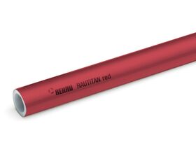 Rehau Pipe Red Straight