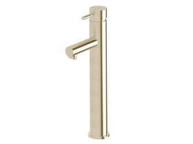 Sussex Scala Extended Basin Mixer Tap LUX PVD Brushed Platinum Gold (5 Star)