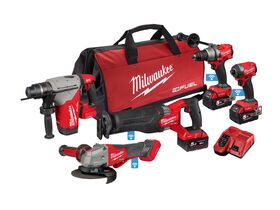 Milwaukee M18 ONEKEY 5 Piece Power Pack 5A3