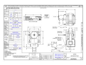 Specification Sheet - Open Frame Moto J050R02SJ