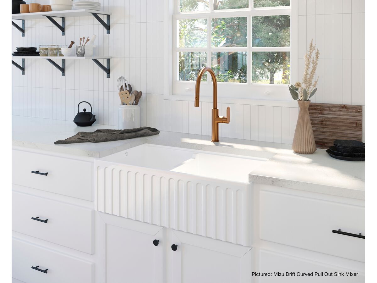 In Situ - Mizu Drift Curved Pull Out Sink Mixer