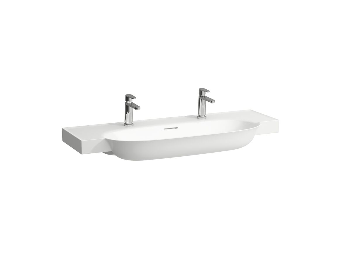 LAUFEN The New Classic Wall/Vanity Basin 2 Taphole with Over Flow 800x481