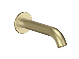 Hero - Faucet Strommen Vara Wall Bath Outlet 150mm Brushed Admiralty Brass (6 Star) Lead Free