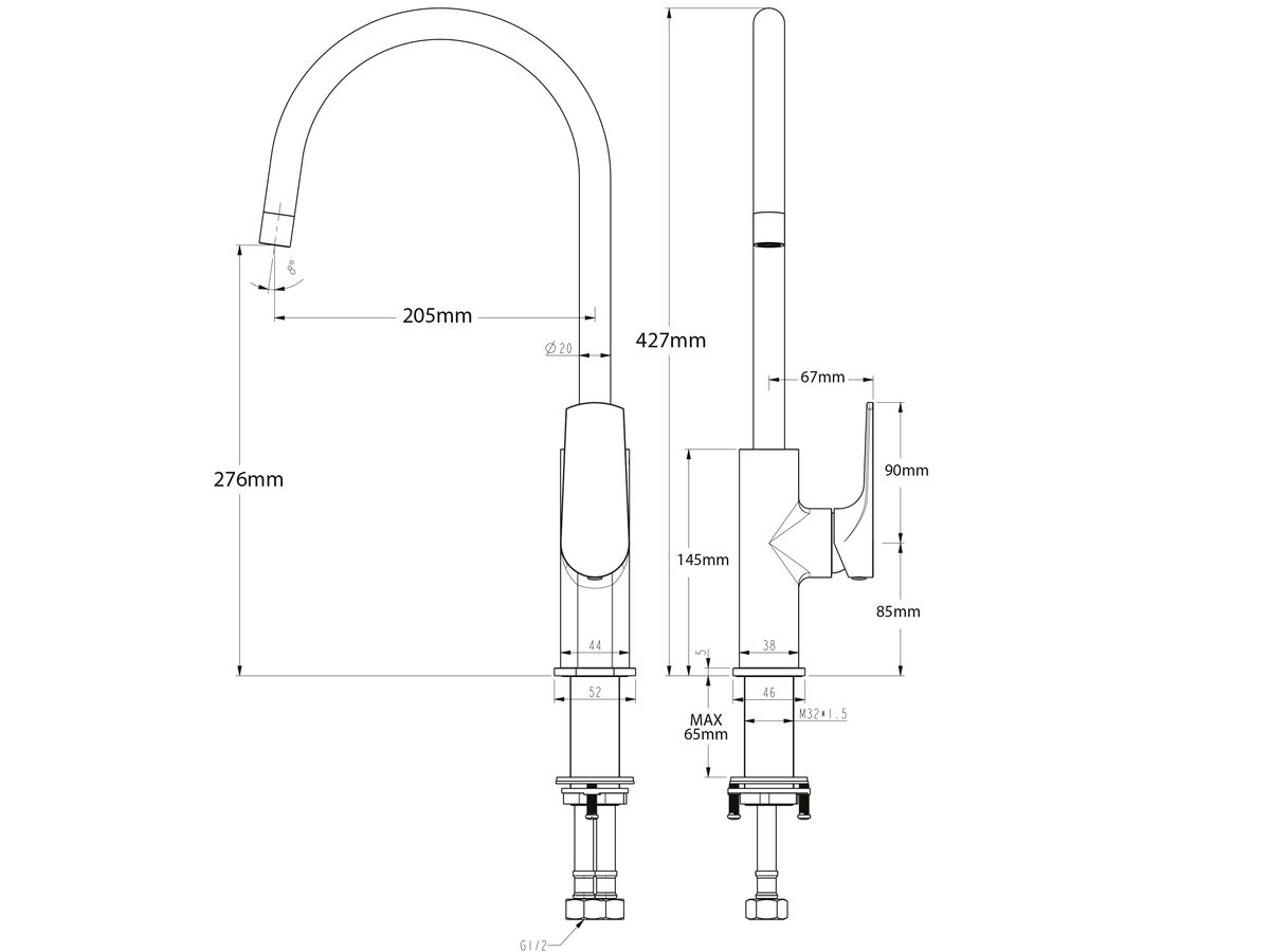 Tide Sink Mixer (3 Star)