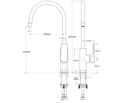 Voda Tide Sink Mixer (3 Star)