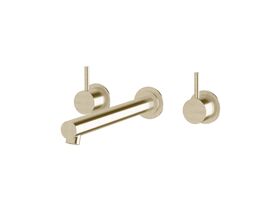 Sussex Scala Bath Set 250mm LUX PVD Brushed Platinum Gold