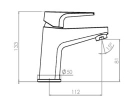 Posh Solus MKII Basin Mixer Chrome Plated (4 Star)