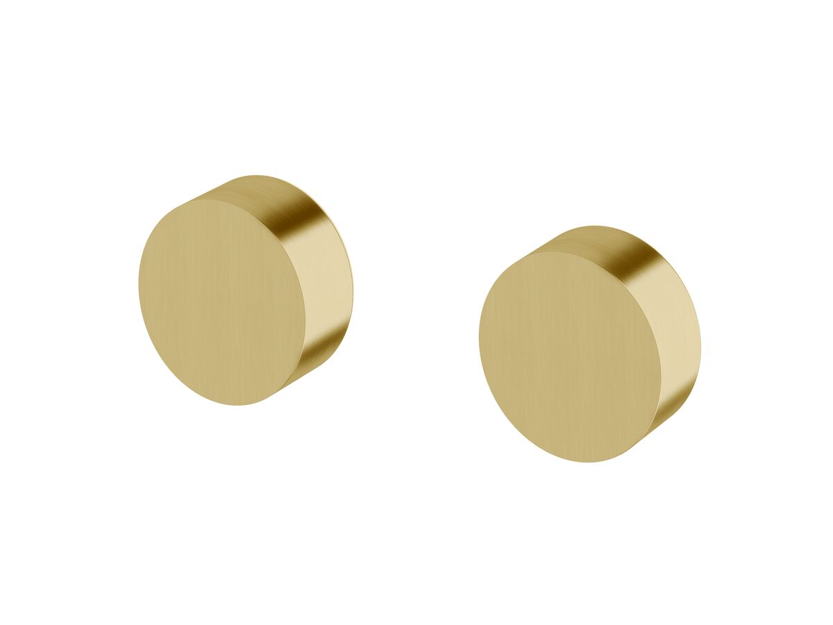 Sussex Pure Wall Top Assembly Taps PVD Brushed Gold