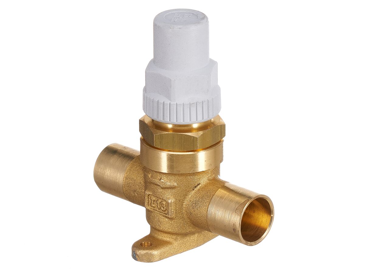 Castel Packed Cap Line Valve 5/8" Solder 6420/5