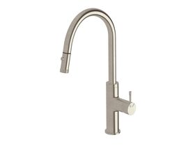 Hero - Sussex Scala Nova Sink Mixer Pull Out Spray PVD Brushed Nickel (5 Star) Lead Free