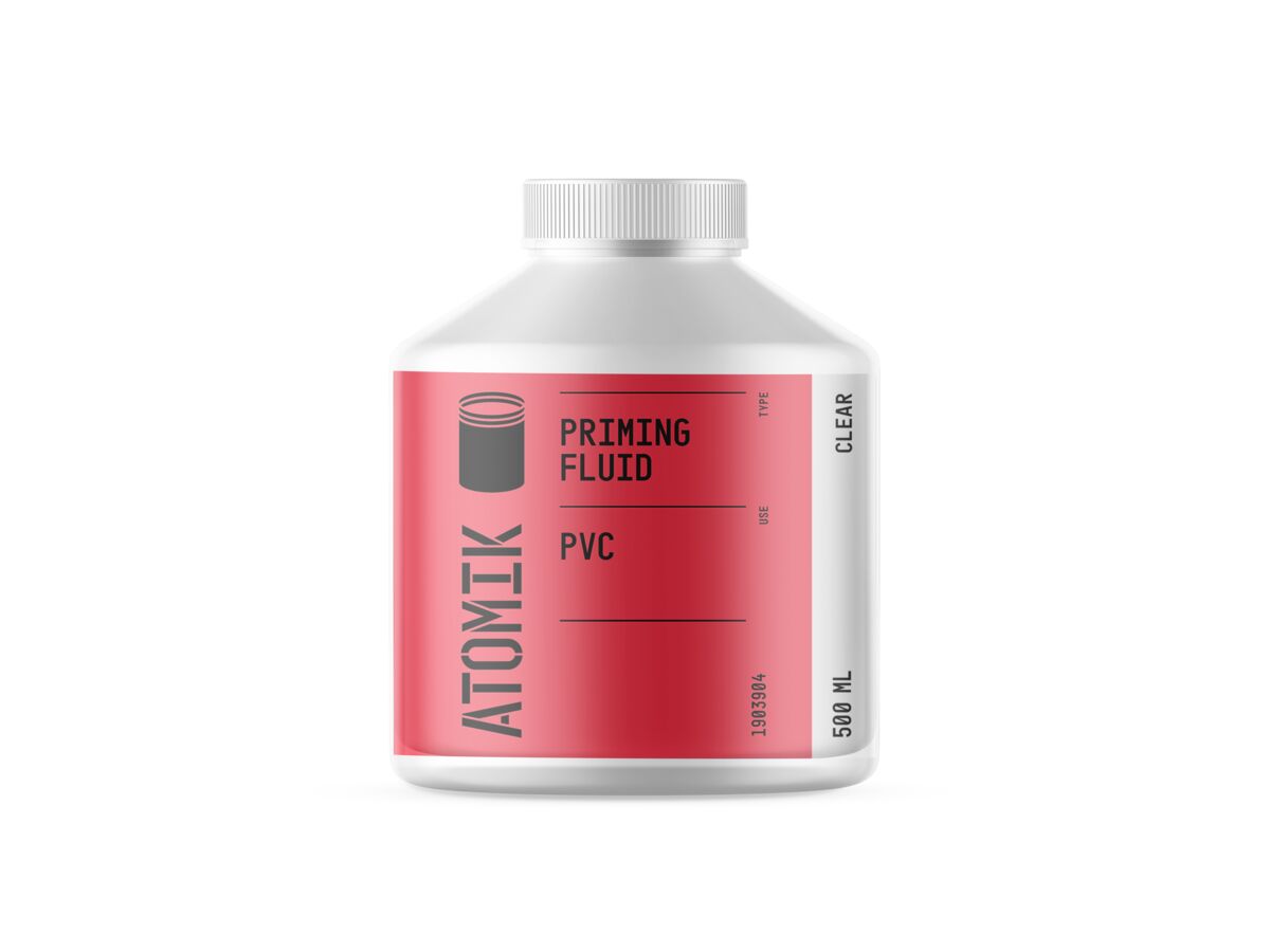 Atomik Priming Fluid PVC Clear 500ml