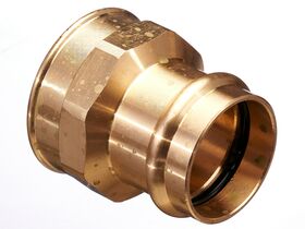 >B< Press Water Female Coupling 40mm x 1 1/2" BSP