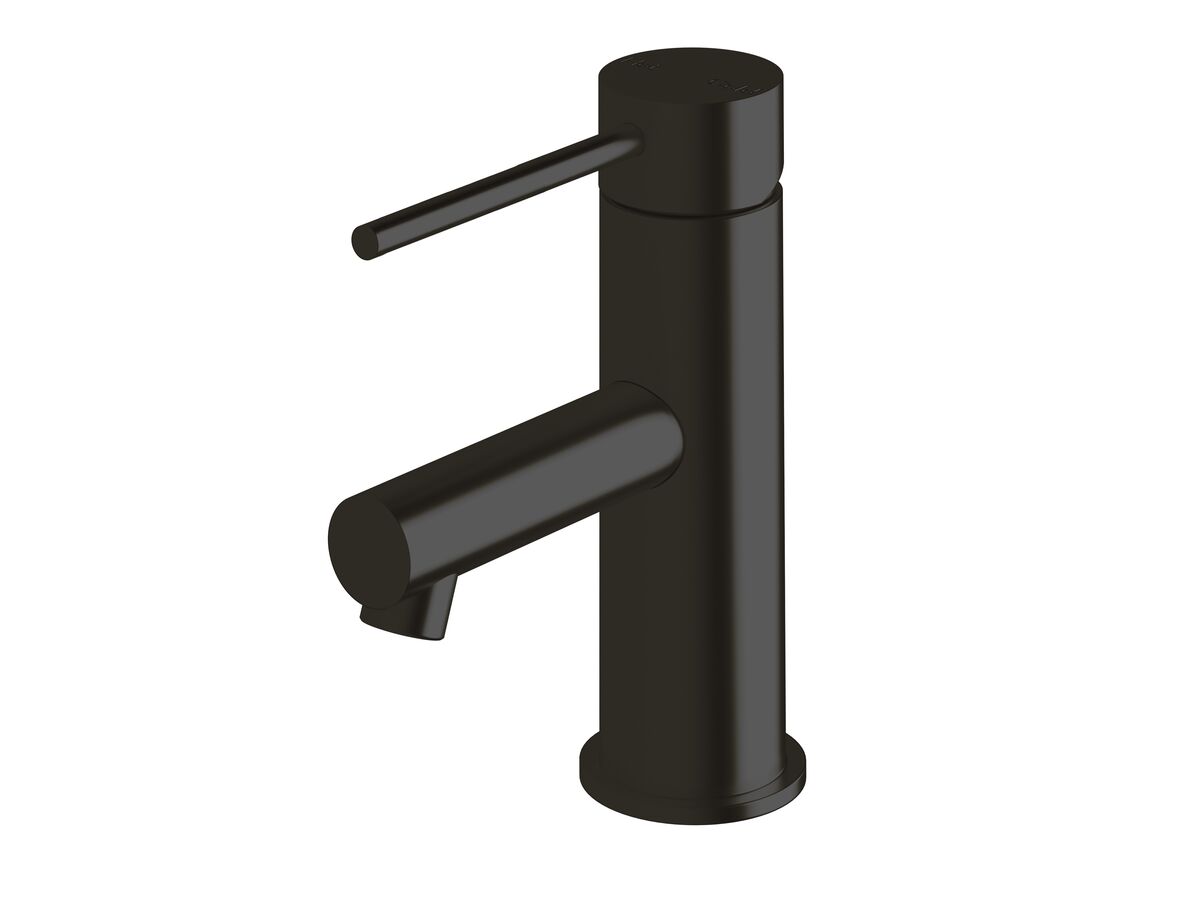 Hero - Sussex Scala Basin Mixer Tap with 100mm Extension Pin LUX PVD Matte Opium Black (5 Star)