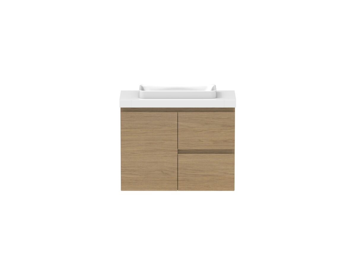 Hero - Posh Domaine 750mm Ensuite Wall Hung Vanity Unit 50mm Top