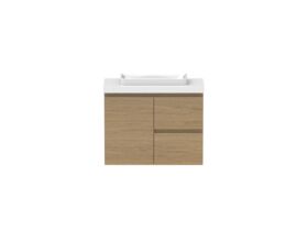 Hero - Posh Domaine 750mm Ensuite Wall Hung Vanity Unit 50mm Top