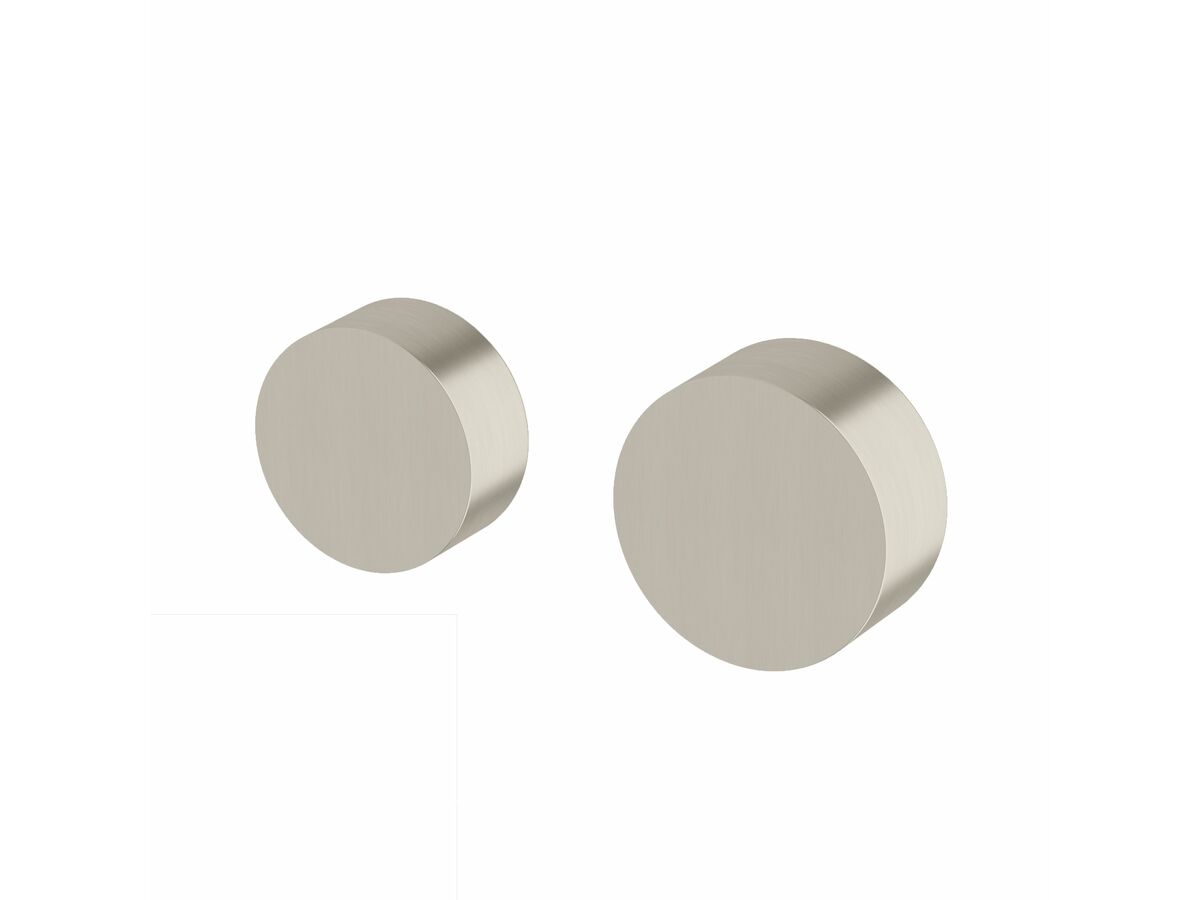 Sussex Pure Progressive Mixer Tap Diverter System Right Hand PVD Brushed Nickel