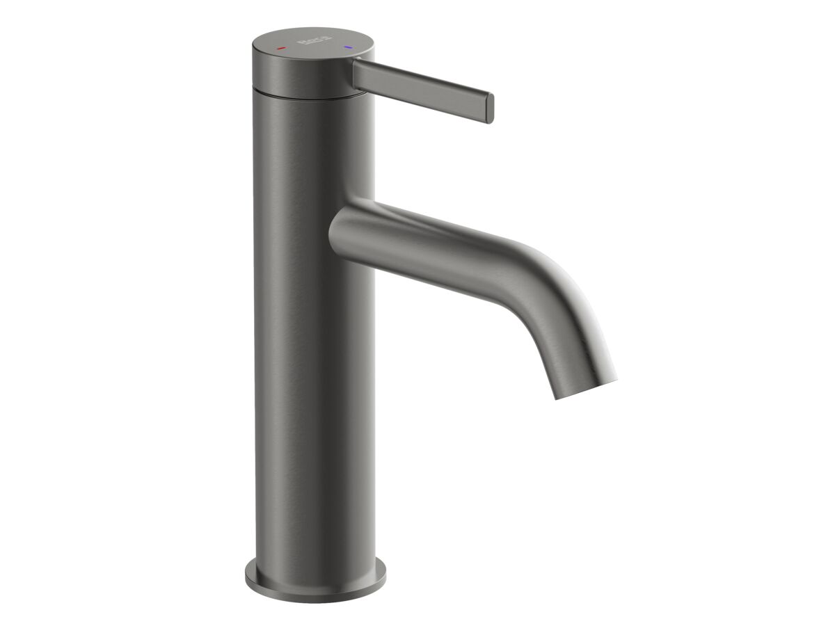 Hero - Roca Ona Basin Mixer Tap Brushed Gunmetal (6 Star) Lead Free