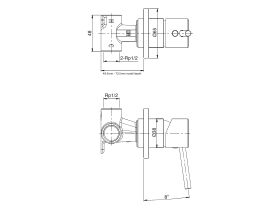 Mizu Drift MK2 Shower Mixer Tap