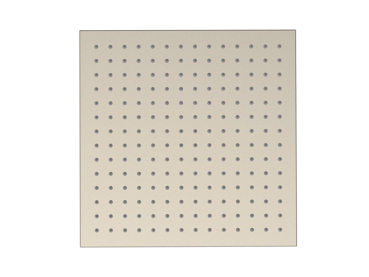 Supporting Image - Mizu Bloc Overhead Shower Brass 300mm Brushed Nickel (3 Star)