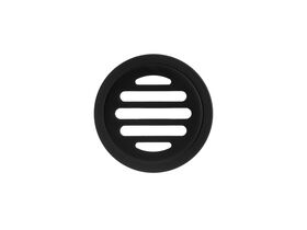 Mizu Drift Brass Trapscrew Grate Round 80mm Matte Black
