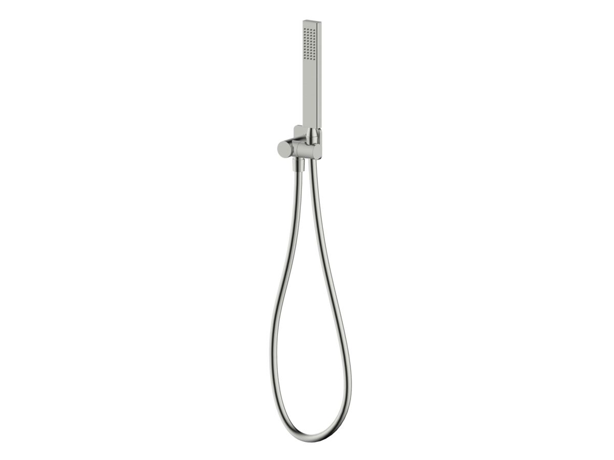 Hero - Mizu Bloc Handshower on Bracket Brushed Nickel (3 Star)