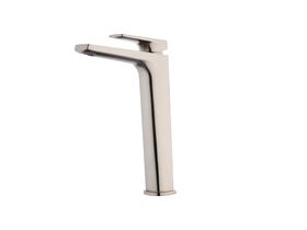 Voda Tide Hi Rise Basin Mixer Brushed Nickel PVD (4 Star)