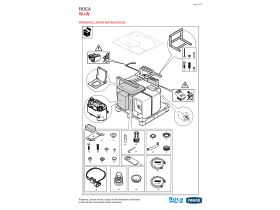 Installation Instructions - Roca W + W Integrated Washbasin White (4 Star)