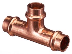 >B< Press Water Equal Tee 18mm