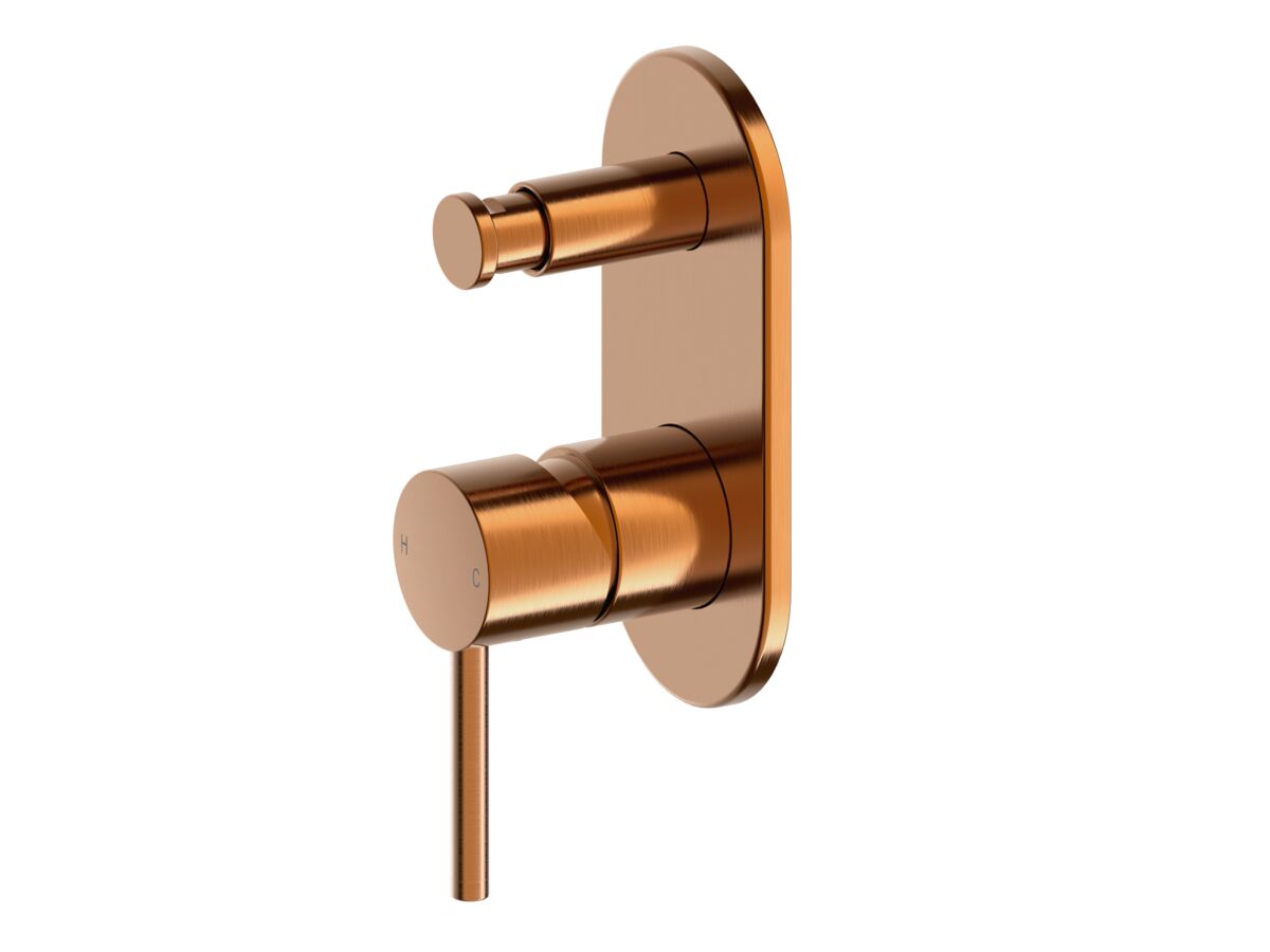 Hero - Mizu Drift Shower Mixer with Diverter Kit Brushed Bronze