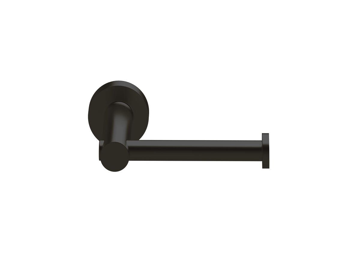 Scala Straight Toilet Roll Holder LUX PVD Matte Opium Black
