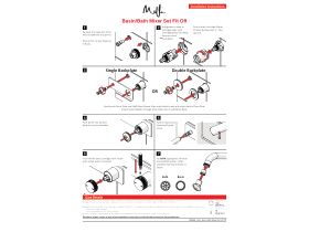 Installation Instructions - Milli Etch Basin Bath Mixer Set Fit Off