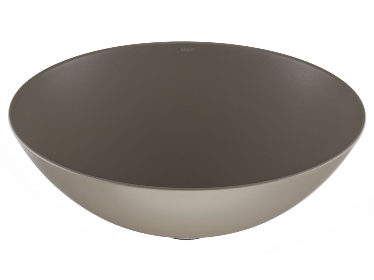 Alape Circa Above Counter Basin 360mm Terra Matte Gravel