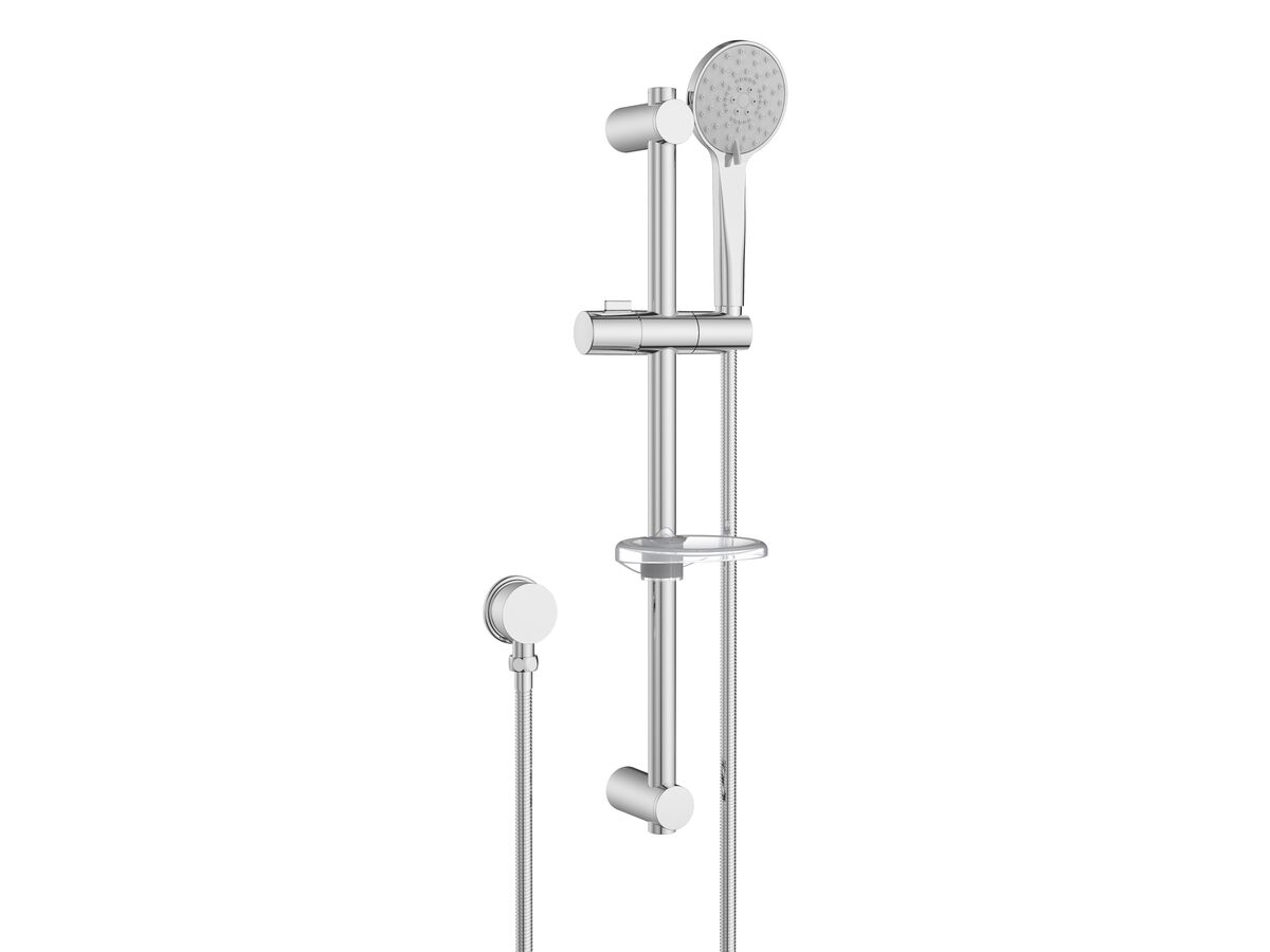 Hero - Posh Bristol MK2 Single Rail Shower 5 Function Chrome (3 Star)