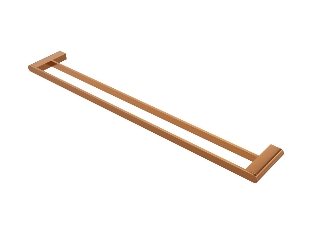 Supporting Image - Mizu Soothe Double Towel Rail 750mm Brushed Bronze